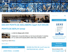 Tablet Screenshot of ajcf.fr